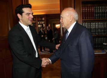 Τους λόγους για το «παρών» του ΣΥΡΙΖΑ εξήγησε στον Πρόεδρο ο Αλέξης Τσίπρας