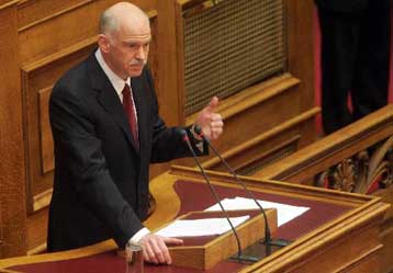 Σε κύκλο επαφών για την οικονομία κάλεσε τους πολιτικούς αρχηγούς ο Γ.Παπανδρέου