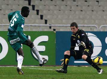 Ο Αγκάλι επέστρεψε στις προπονήσεις του Λεβαδειακού εν όψει Ολυμπιακού