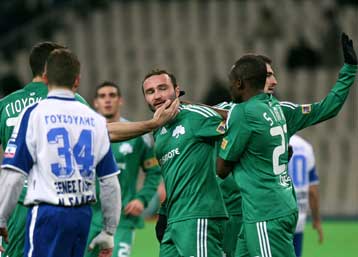 Αν και άστοχος… ΠΑΟ στα ημιτελικά του Κυπέλλου Ελλάδος με 2-0 επί της Καλλιθεάς