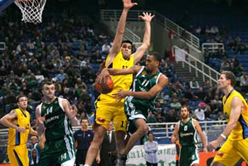 Ευρωπαϊκή νίκη του Αμαρουσίου με 80-78 επί του Παναθηναϊκού