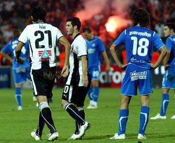 Ηρακλής και ΠΑΟΚ «κόλλησαν» στο 1-1 στο ντέρμπι του Καυτανζογλείου