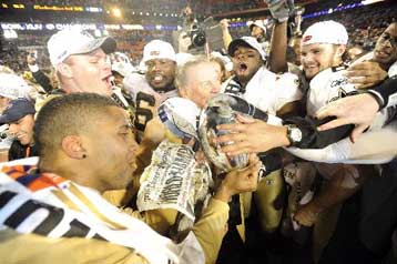 Νίκη των Σέιντς της Νέας Ορλεάνης στο Σούπερ Μπόουλ