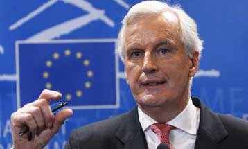 «Συνολικό» και «συντονισμένο» σχέδιο χρειάζεται για την κρίση, λέει ο Μισέλ Μπαρνιέ