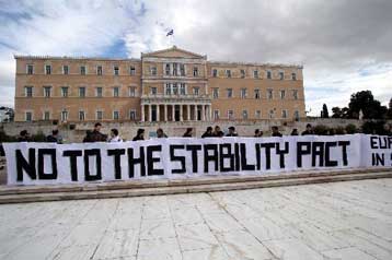 Εκδήλωση από το «Μέτωπο» του Αλέκου Αλαβάνου κατά του Συμφώνου Σταθερότητας