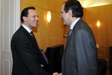 Ενημέρωση Αντ.Σαμαρά από Δ.Δρούτσα για τις επιστολές Παπανδρέου – Ερντογάν