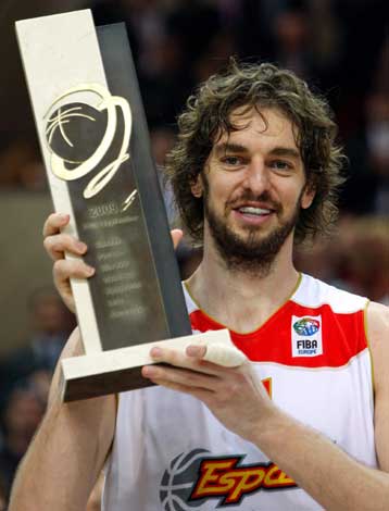 Ο Γκασόλ κορυφαίος της χρονιάς, τέταρτος ο Σπανούλης