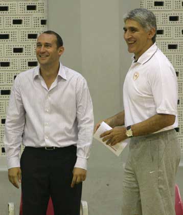 Παρουσία του Π.Αγγελόπουλου η προπόνηση του Ολυμπιακού εν όψει ΠΑΟΚ και… ΠΑΟ