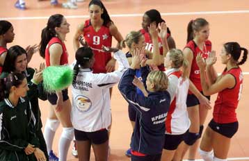 Με νίκη των ξένων αθλητριών ολοκληρώθηκε το «All Star Game» του βόλεϊ