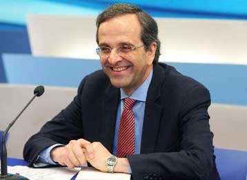 Με το προεδρείο της ΓΣΕΕ συναντήθηκε ο Αντώνης Σαμαράς