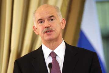 Με Γκ.Μπράουν και Ντ.Μίλιμπαντ συναντάται την Παρασκευή ο Γ.Παπανδρέου