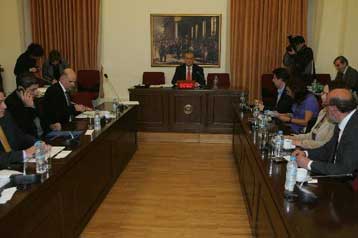 Ο προέδρος του ΝΣΚ κατέθεσε την Εξεταστική για το Βατοπαίδι