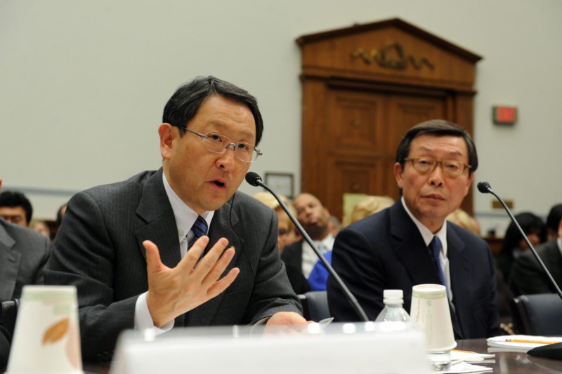 Απολογητικός ο Akio Toyoda στο Αμερικανικό Κογκρέσο