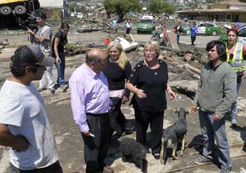 Στο 15% του ΑΕΠ της Χιλής αντιστοιχεί η καταστροφή από τον ισχυρότατο σεισμό