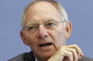 Υπέρ της δημιουργίας ενός Ευρωπαϊκού Νομισματικού Ταμείου ο Β.Σόιμπλε