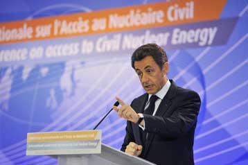 Χρηματοδότηση της πυρηνικής ενέργειας στις αναπτυσσσόμενες χώρες ζητά ο Σαρκοζί
