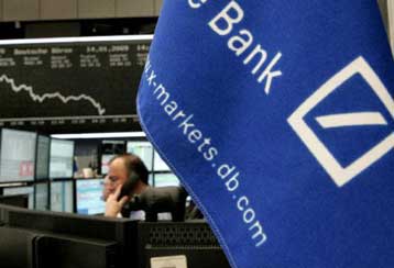 Ύφεση 4% για το 2010 προβλέπει για την ελληνική οικονομία το 2010 η Deutsche Bank