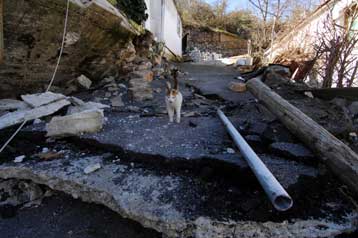 Κατολισθήσεις στα Ιωάννινα, πλημμύρες από τον φουσκωμένο Πηνειό