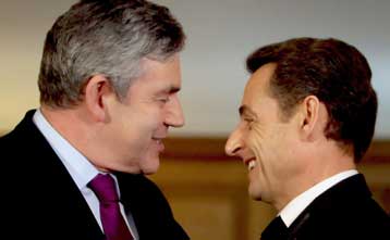 Οι κερδοσκόποι και τα cds επί τάπητος στη συνάντηση Μπράουν-Σαρκοζί