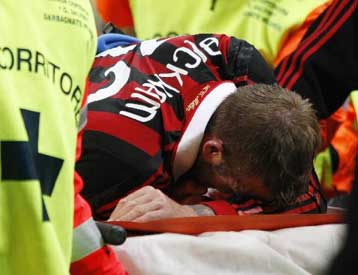 Χάνει το Μουντιάλ ο Μπέκαμ με ρήξη αχιλλείου