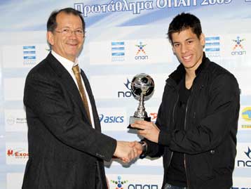 Ευχαριστίες του Θ.Καραγκούνη στον Δώνη