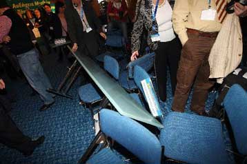 Ένταση κατά την έναρξη του 34ου τακτικού συνεδρίου της ΓΣΕΕ