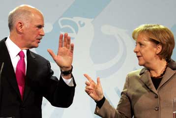 Επιβεβαίωση δεσμεύσεων της 11ης Φεβρουαρίου, σε επικοινωνία Παπανδρέου-Μέρκελ