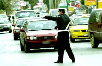 Καραμπόλα τριών φορτηγών στη λεωφόρο Καβάλας