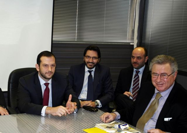 Με τον Μιχάλη Τροχανά συναντήθηκε στα Σπάτα ο Σταύρος Αδαμίδης