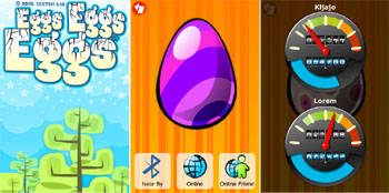 Τσουγκρίστε αβγά στο iPhone