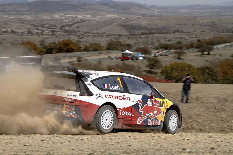 Ράλι Μεξικού 2010, 2η μέρα: Συντριπτικός Loeb