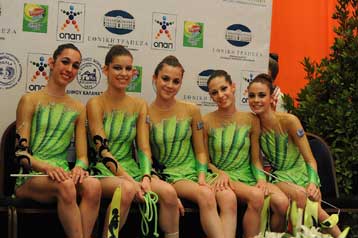 Η ελληνική αποστολή για το ευρωπαϊκό πρωτάθλημα ρυθμικής γυμναστικής στη Βρέμη