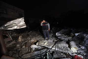 Αεροπορική επίθεση των Ισραηλινών στην ελεγχόμενη από τη Χαμάς Λωρίδα της Γάζας
