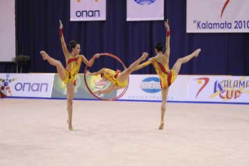 Στη Βρέμη οι αθλήτριες της ρυθμικής γυμναστικής