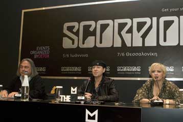 «Αυλαία» για τους Scorpions με τρεις συναυλίες στην Ελλάδα