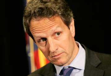 Ένα βήμα πριν την ψήφιση της τραπεζικής μεταρρύθμισης οι ΗΠΑ, πιστεύει ο Τ.Γκάιτνερ