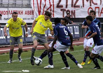 Ισοπαλία-αγγαρεία 1-1 ανάμεσα σε Καβάλα και σε Πανιώνιο