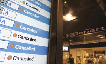 Κριτική της Διεθνούς Υπηρεσίας Αερομεταφορών στην αντίδραση της Ευρώπης στο νέφος