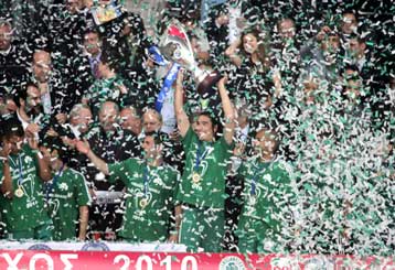 Το Κύπελλο βάφτηκε «πράσινο» και ο Παναθηναϊκός στέφθηκε νταμπλούχος