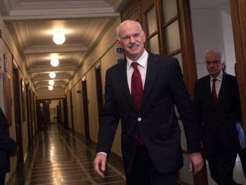 Παρέμβαση της ΕΕ, για να μην μεταδοθεί η φωτιά σε όλη την Ευρώπη, ζητά ο Γ.Παπανδρέου