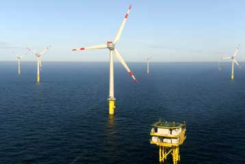 Σε λειτουργία το πρώτο υπεράκτιο αιολικό πάρκο της Γερμανίας