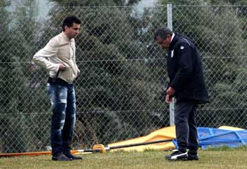 Στην προπόνηση ο Ζαγοράκης πριν το ντέρμπι με τον Αρη