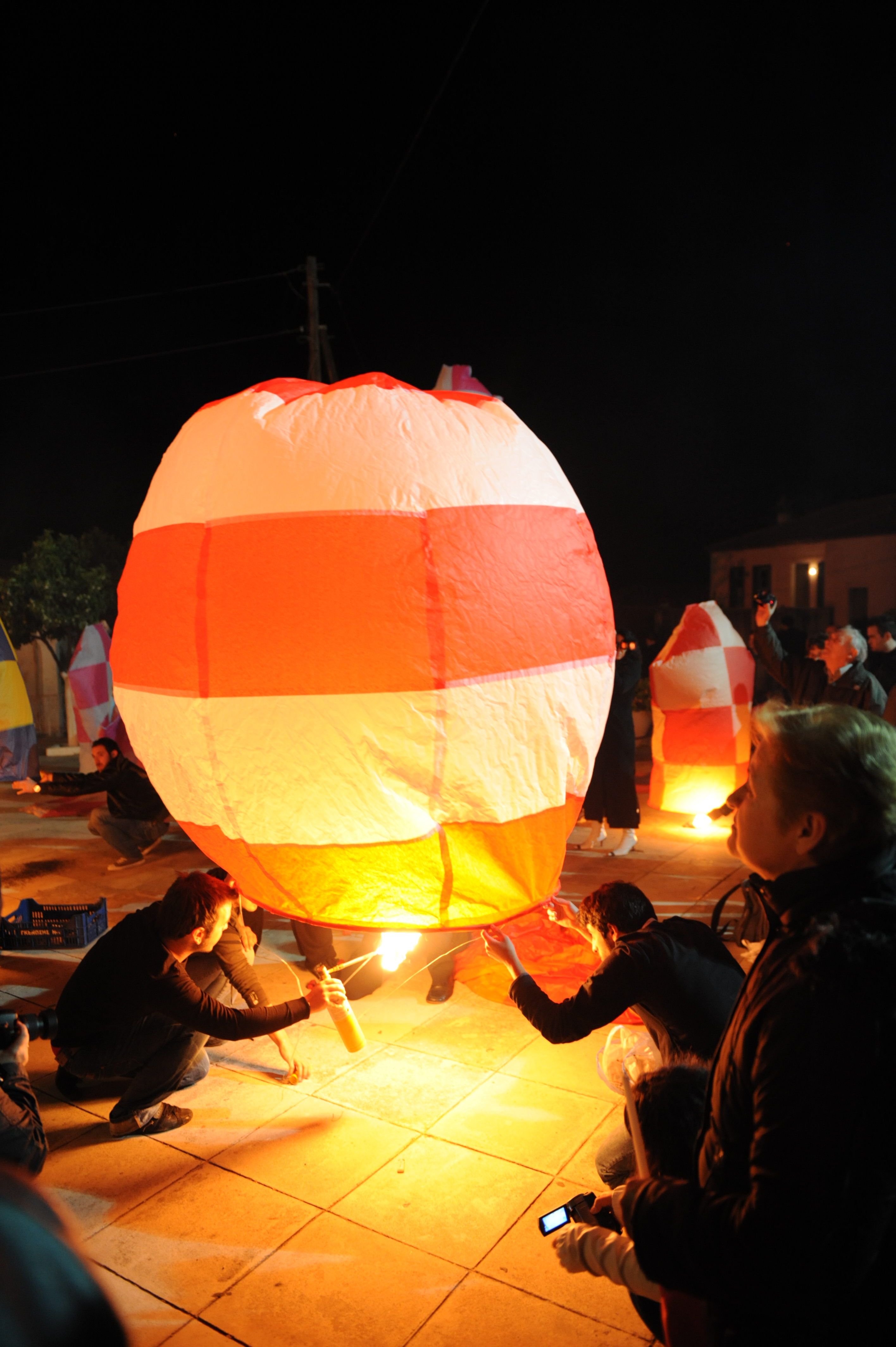 Πάσχα στο Λεωνίδιο Αρκαδίας, η νύχτα των αεροστάτων