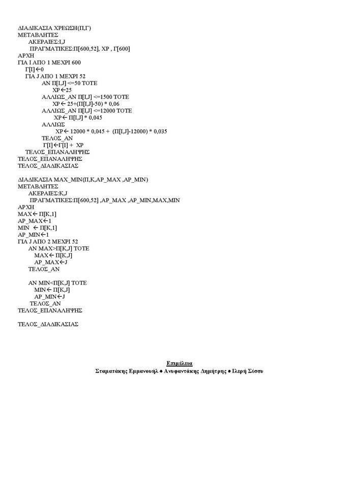Γ Λυκείου – 04/05/2006 – Ανάπτυξη Εφαρμογών Τεχνολογικής Κατεύθυνσης