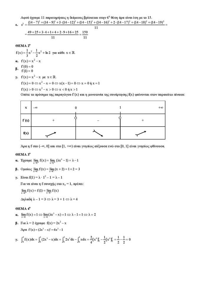 ΤΕΕ – 12/06/2002 – Μαθηματικά Β Κύκλος Ημερησίων ΤΕΕ