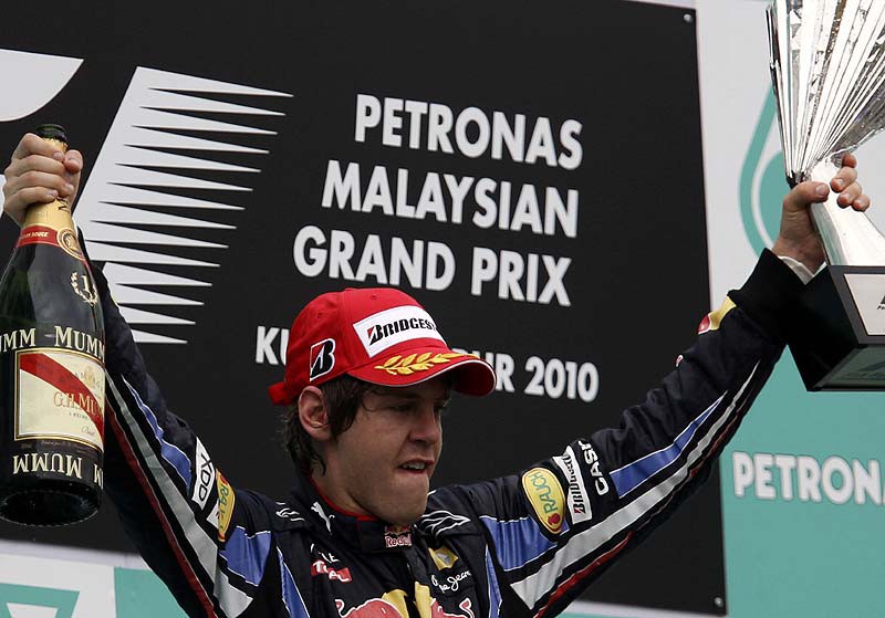 GP Μαλαισίας 2010: Περίπατος του Sebastian Vettel