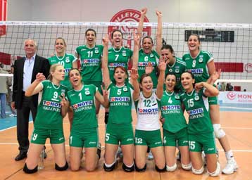 Έκτο σερί πρωτάθλημα για τον ΠΑΟ στο βόλεϊ γυναικών