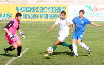 Παραμένει στην κορυφή ο Βύζαντας, πλησίασε την Επανωμή η Βέροια