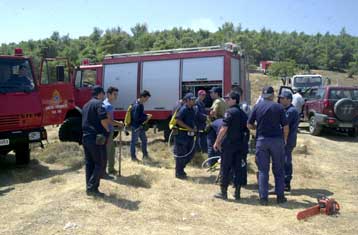 Πυρκαγιά σε ορεινή περιοχή του νομού Κορινθίας