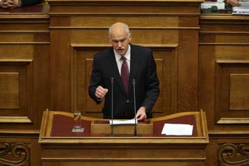 «Ώρες ευθύνης για όλους», τόνισε ο πρωθυπουργός στη Βουλή